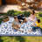 8x10 FT Navy Modern Floral Reversible Outdoor Rug, Waterproof Recyclable Polypropylene Plastic Floor Mat, Easy Clean Foldable Portable Carpet for RV Patio Backyard Deck Picnic Beach Camping-490977587-490977580