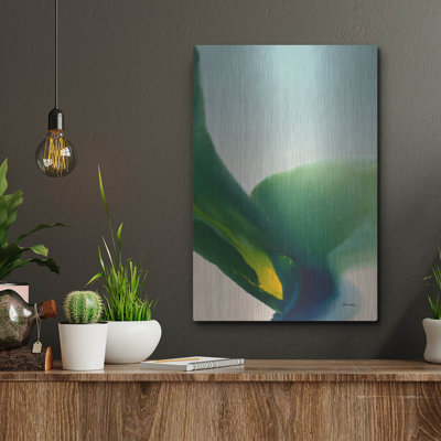 Brayden Studio® 'Flora 9' by Bassmi Ibrahim, Metal Wall Art