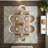 Modern 79" Rectangular Dining Table Set with 6 Upholstered Armchairs-671717591