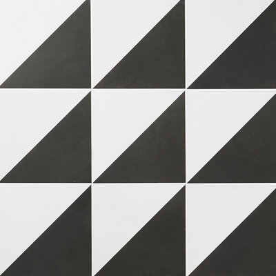 Elizabeth Sutton Geode 7.87 in. x 7.87 in. Matte Porcelain Floor and Wall Tile (10.76 Sq. Ft./Case)