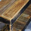 Console 46 po en bois récupéré de luxe noir-721582829-783718882