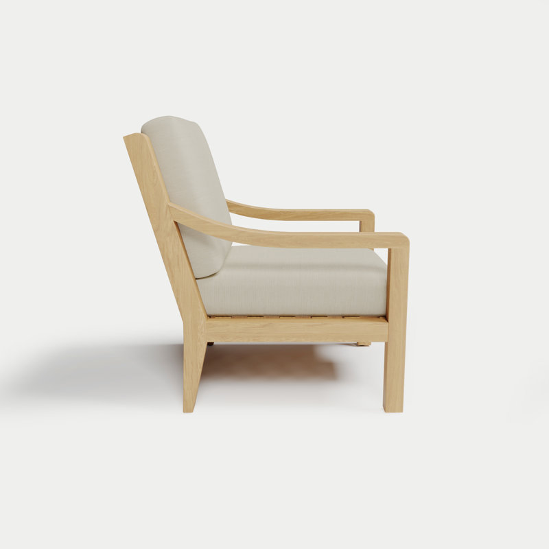 Solerno Heated Chair, Eggshell