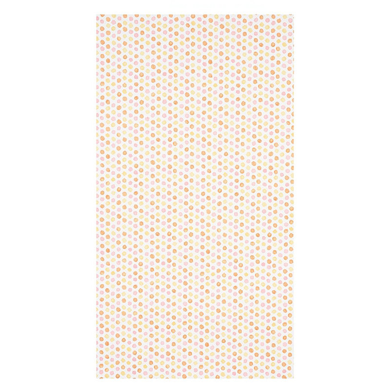 Papier peint Mini Bursts, Jaune / rose