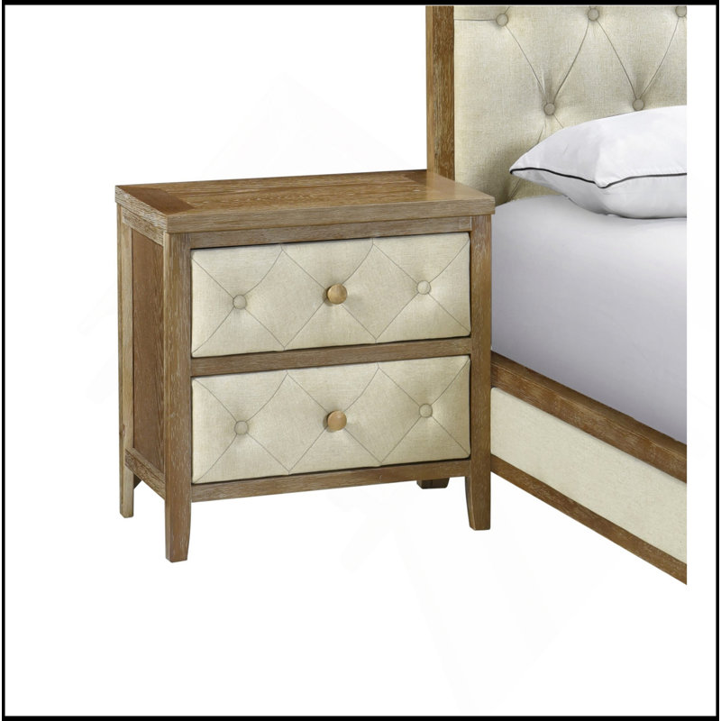 Magnifique table de chevet 1Pc, Noyer
