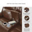 Causeuse inclinable électrique avec console Limium