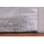 Tapis rayé gris Gabbeh 9 x 12