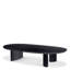 Coffee Table Lindner Black Veneer - Top-1368538352