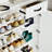 White Colour Shoe Cabinet  With 4 Doors 1 Drawers
