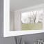  Miroir rectangulaire encadré en bois blanc mat 48 "x 30" Sun-604599792