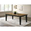 Table rectangulaire de salle à manger 1Pc avec meubles en bois massif de 18 po-417917365