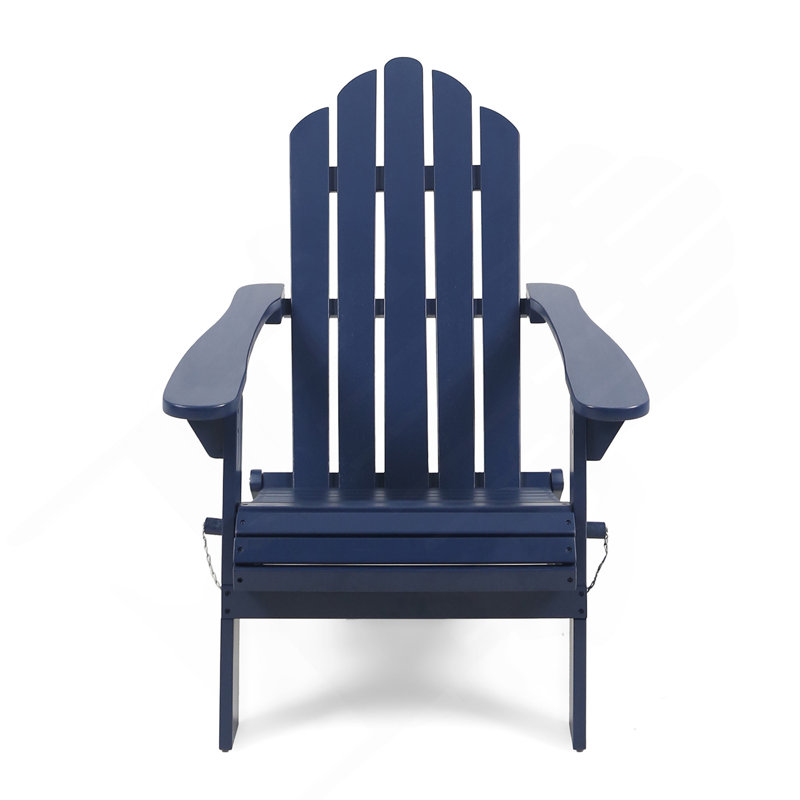Chaise Adirondack pliable, Bleu