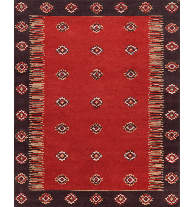 Mesa Wool Southwestern Area Rug, Rectangle 10' x 14'