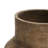 Brown Ombre Terracotta 11.4-Inch Round Bowl Vase