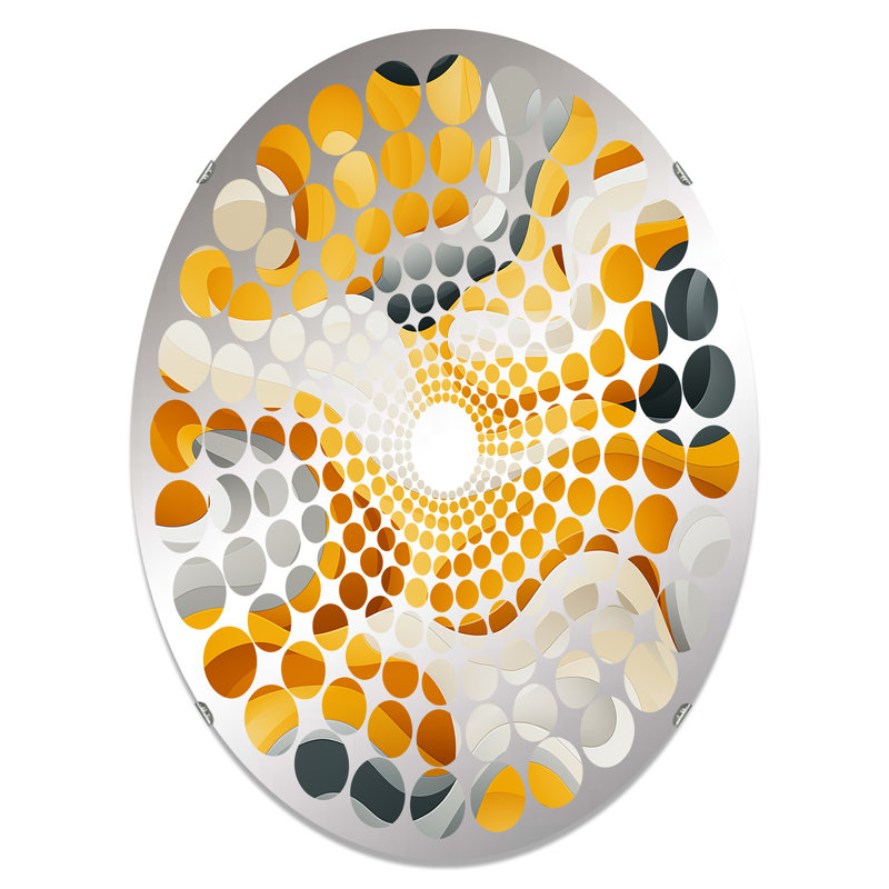 Oval Mirror, 20" W x 30" H