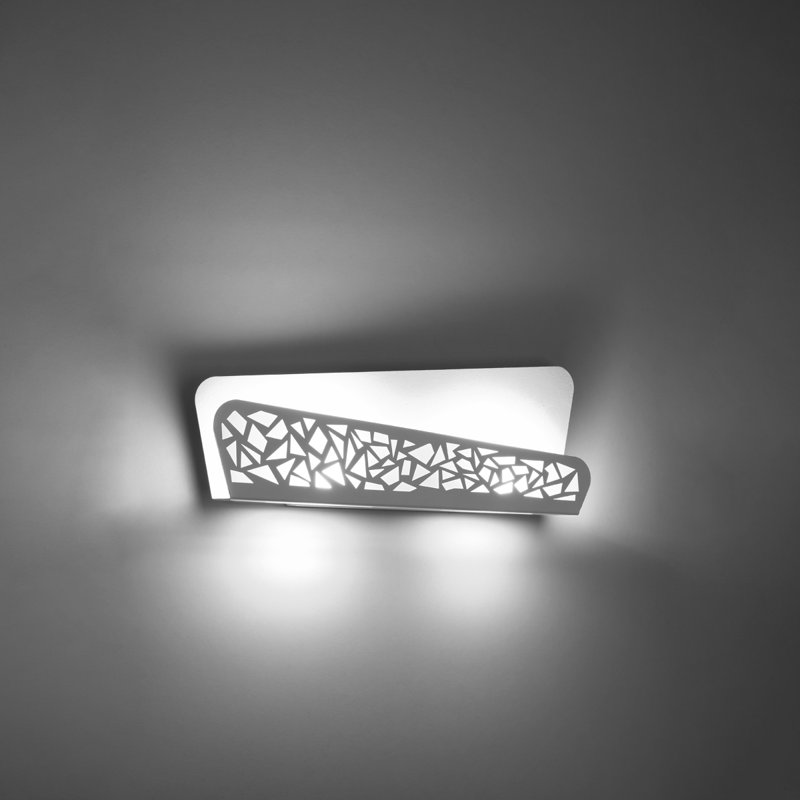 Delinia Steel Flush Mounted Sconce