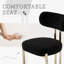 Adnah 48.5cm H Teddy Upholstered Metal Side Chair-2127481708