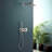Thermostatic Complete Shower System with Rough in-Valve-94364462