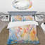 Ensemble de housse de couette jaune et rose Meadows Breeze I - Meadow-101243505