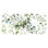 Adhésif décoratif aquarelle à motif floral pelez et collez