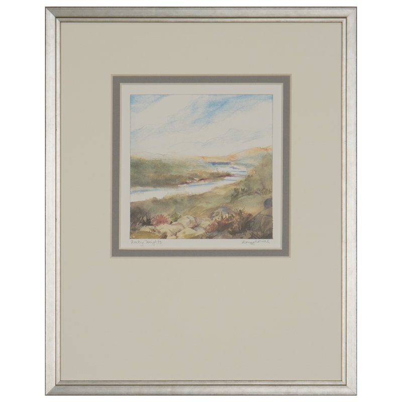 Rocky Heights par Miles - peinture encadrée