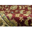 Tapis beige et vin de haute qualité noué à la main