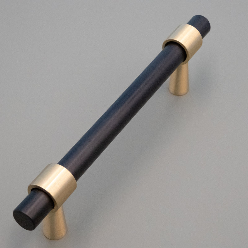 Bar/Handle Pull, Black, 5"