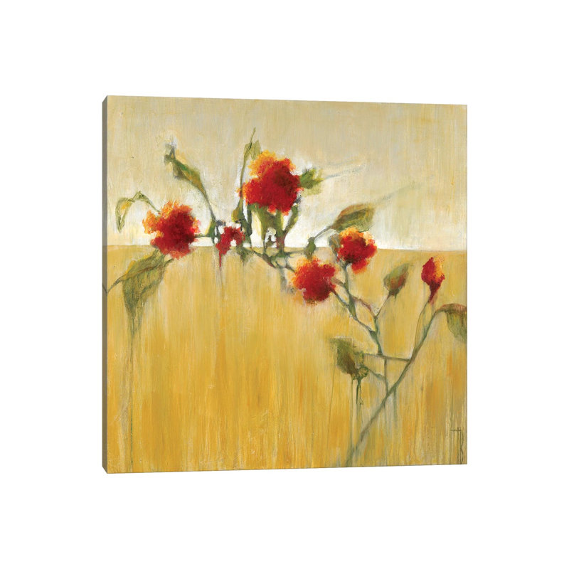 Hibiscus Blooms by Terri Burris - Gallery-Wrapped Canvas Giclée on Canvas, Canvas, 93.98 cm H x 93.98 cm W x 1.91 cm D
