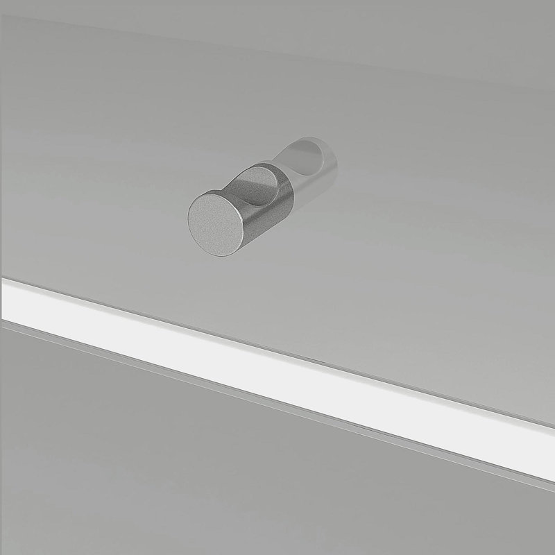 Boîte à chaussures en verre blanc avec porte - compartiment pratique et élégant, White