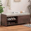 Banc à chaussures patiné avec rangement et coussin pour le salon, le vestibule-1121071109