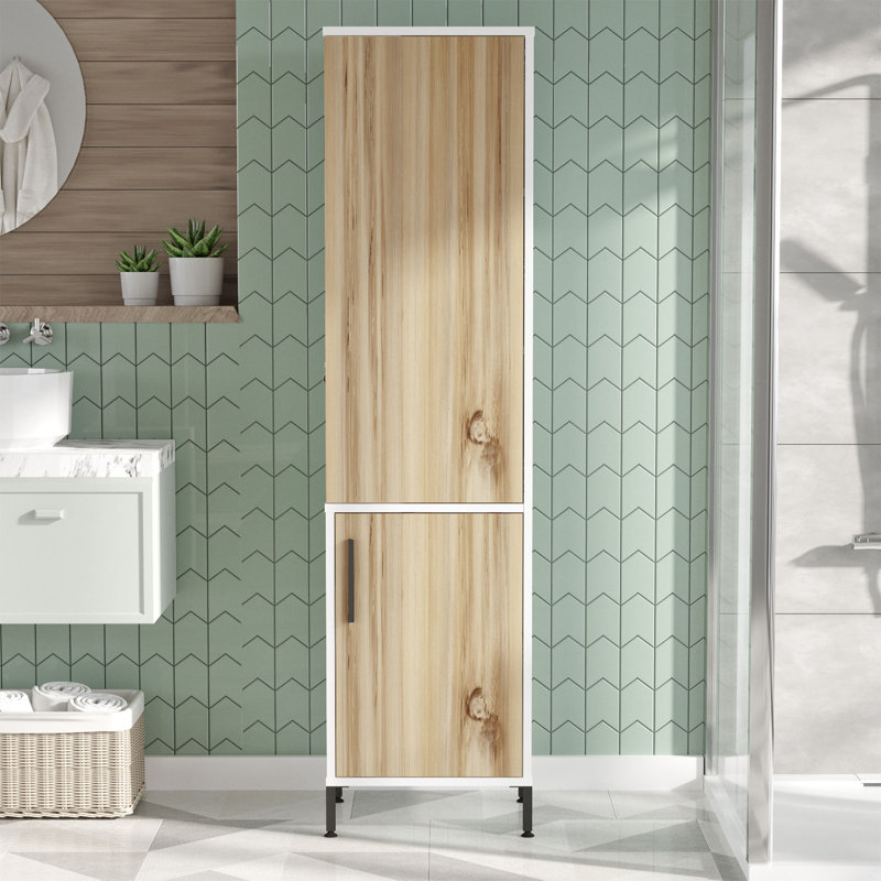 Multi Purpose Cabinet, Blanc / Naturel