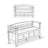 Brooklyn 48"W Solid Wood Contemporary Entryway Storage Bench with Lift-Up Lid-1517484171