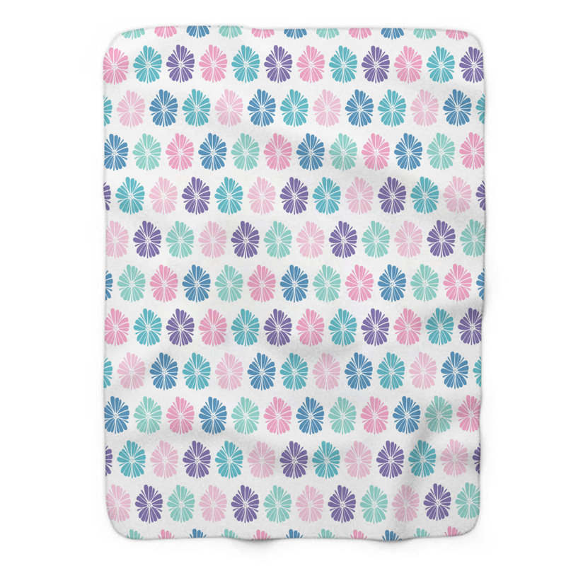 Paillettes de sirène - couverture Sherpa 1 pièce de qualité supérieure 0030, L 60 po x L 80 po