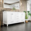 Meuble-lavabo double en porcelaine encastrable l 72 po x P 22 po Minnich-22628689-101785607