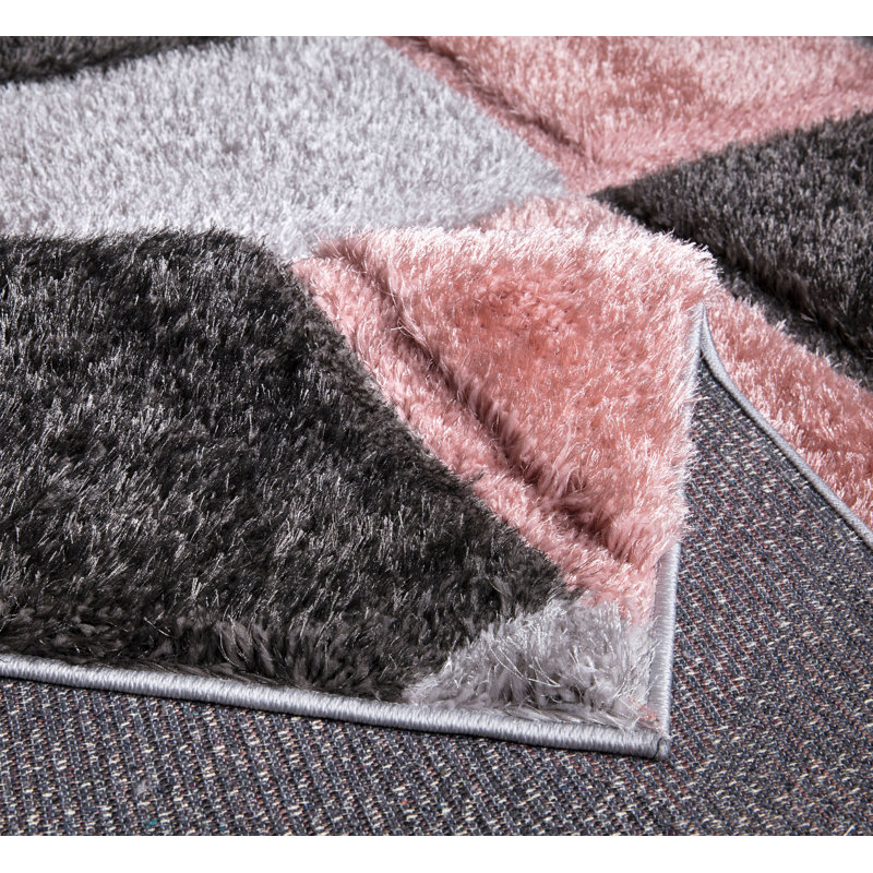 Maelle Geometric Area Rug, Rectangle 200 x 290cm