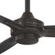 52" Rudolph 3-Blade Propeller Ceiling Fan with Wall Control