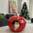 Pet House Cave, Cat Small Puppy Cage Sofa Bed, Red Apple, Medium