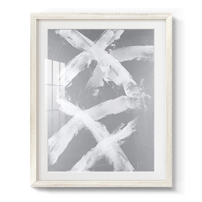 Lost Memory I -Framed Print, 28.5" H x 20.5" W, White