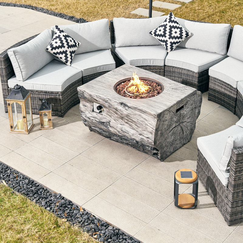 Payten 8 Person Sectional Seating Group With Cushions