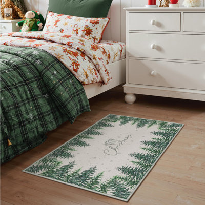 Tapis d'intérieur lavable Christmas Tree