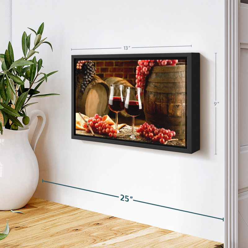 "Art mural romantique", H 9 po x l 13 po