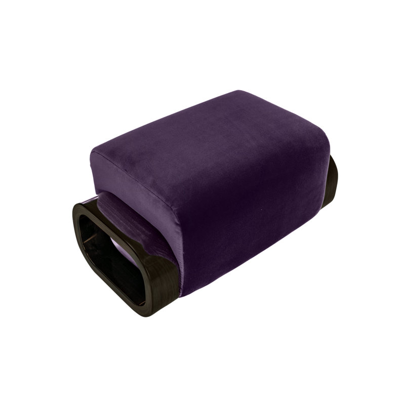Repose-pieds Cayenne, Velours violet