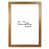 Honey Oak Frame