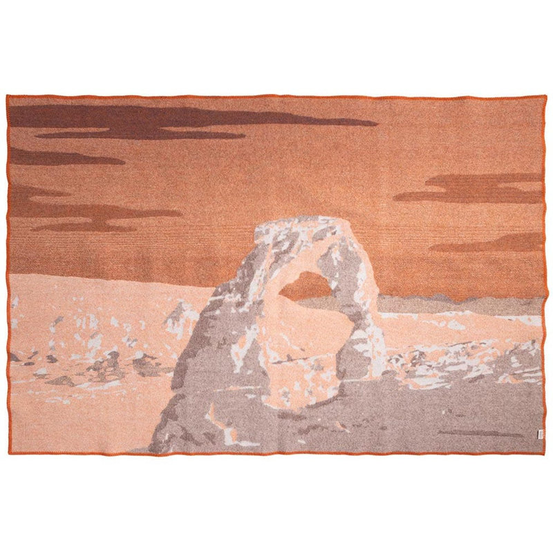 Arches National Park Wool Throw