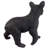 Snooping Cub Black Bear Statue
