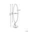 Oval Freestanding Full Length Mirror