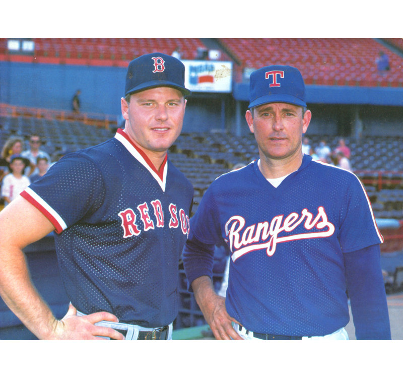 Nolan Ryan and Roger Clemens