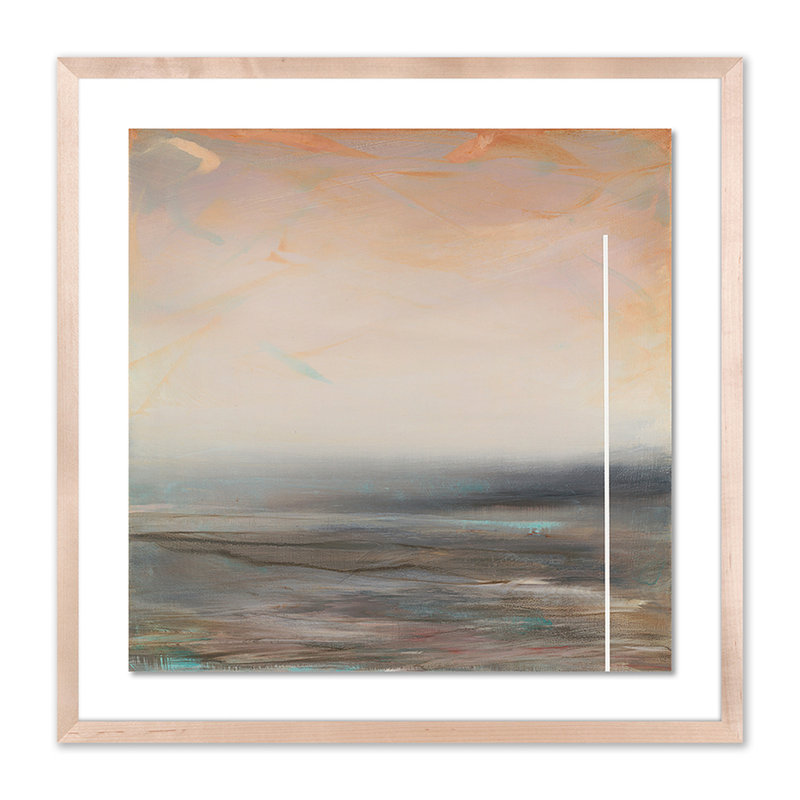 You Speak of Love Framed Print, 24" H x 24" W x 1.5" D, Natural