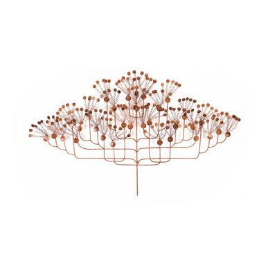 C. Jeré Handmade Glam Plants & Flowers Wall Decor on Metal