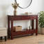 115cm Solid Wood Console Table-641167633