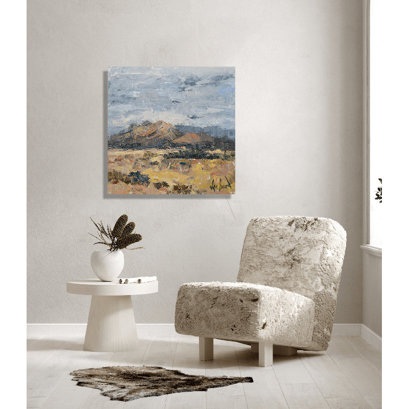 A New Day Has Dawned by John Beard - Artist Enhanced Canvas Print, 48" H x 48" W x 1.5" D, Wrapped Canvas